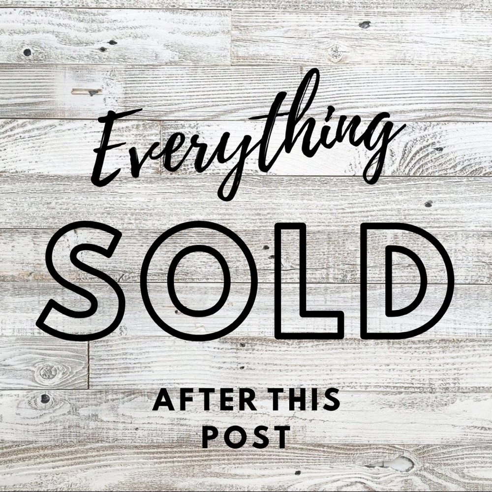 SOLD items passed this point